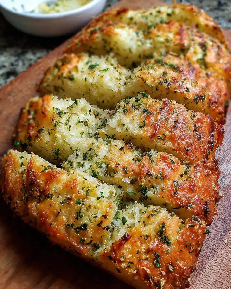 Garlic Parmesan Herb Bread