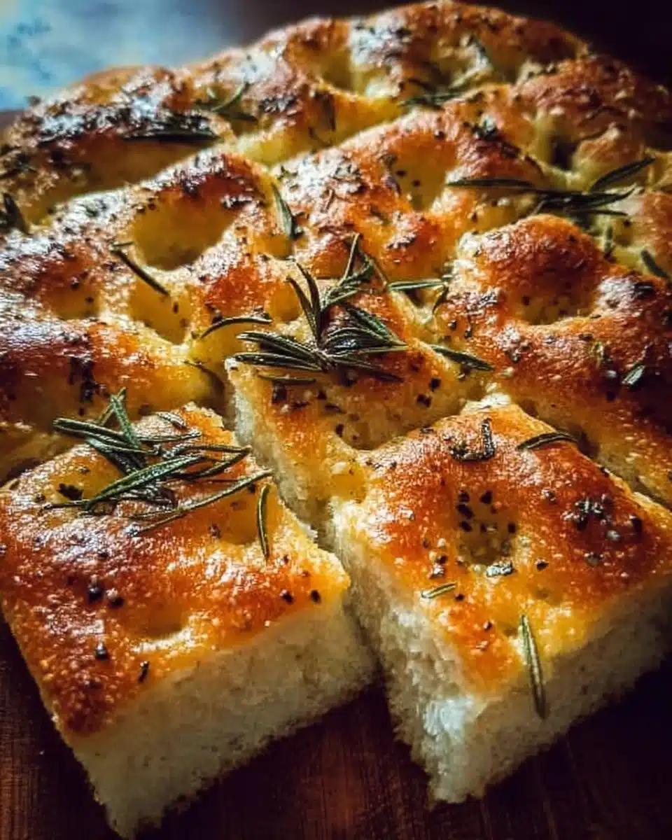 Homemade Focaccia Bread