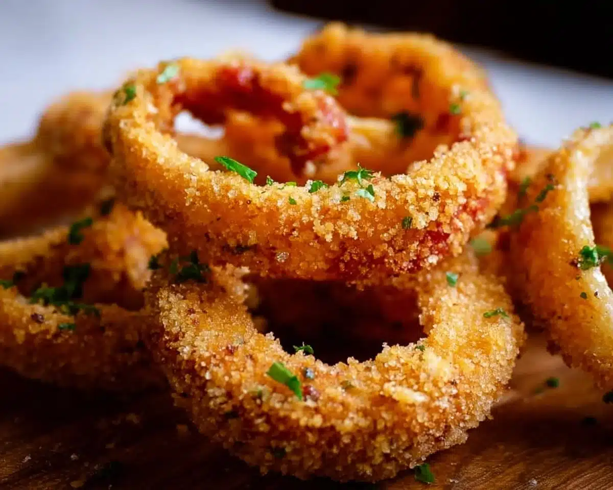 Keto Air Fryer Onion Rings