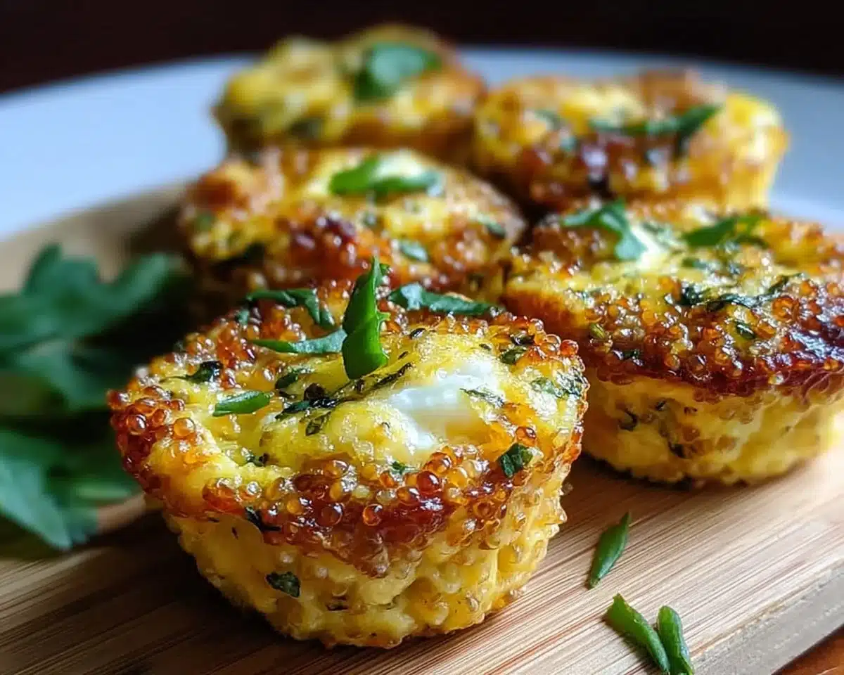 Mini Quinoa Egg Bites