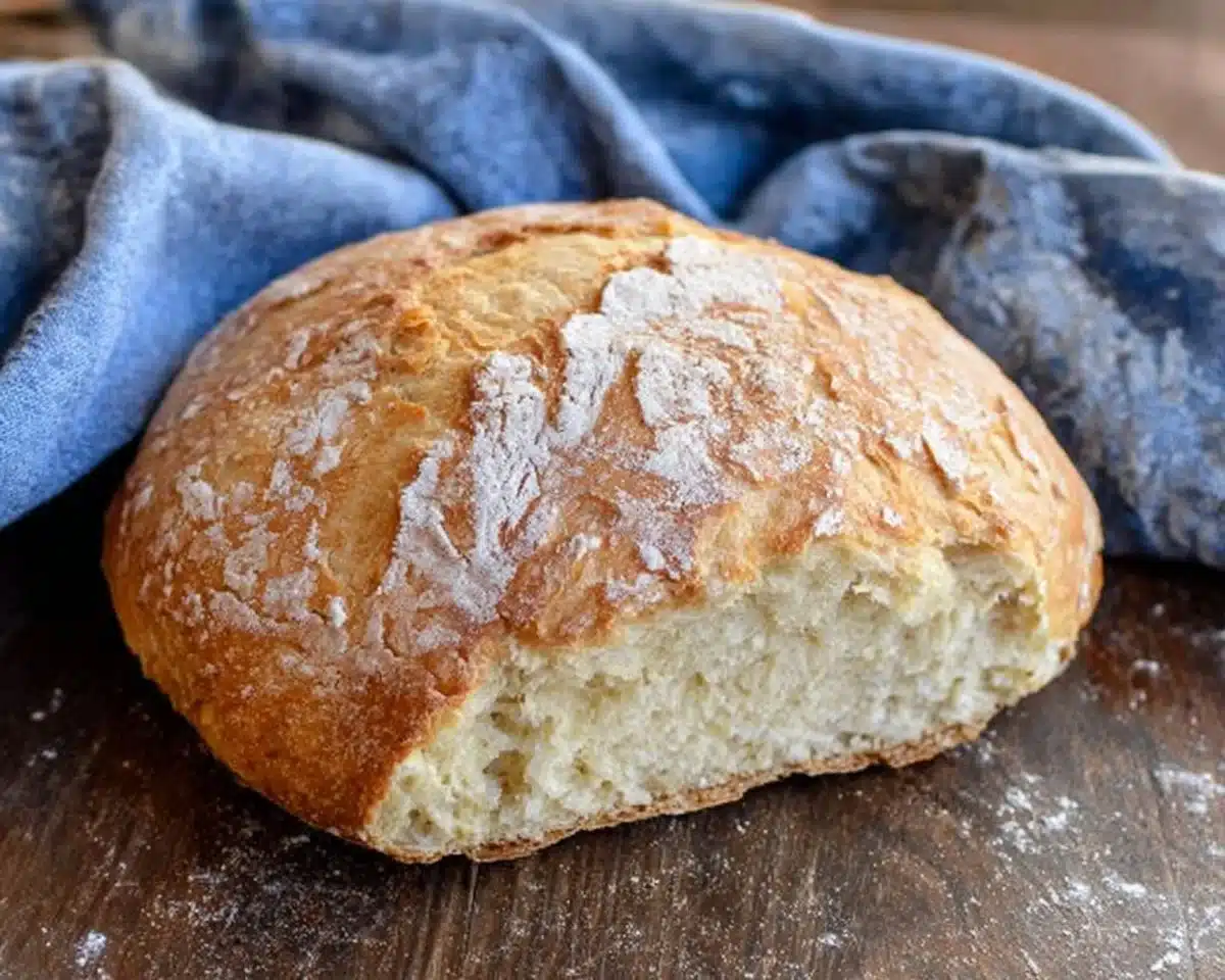 Rustic Italian Crusty Bread
