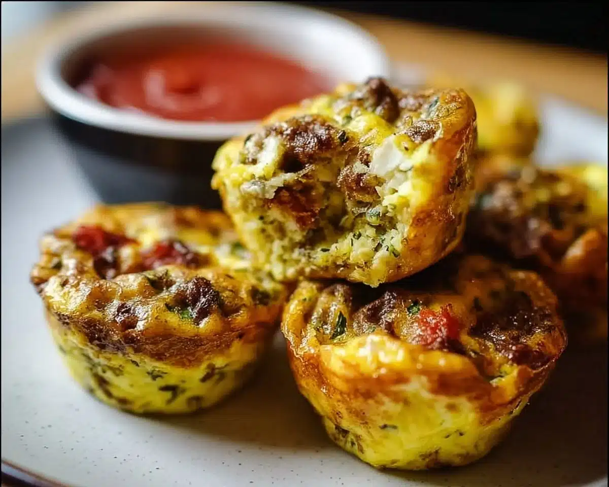 Savory Whole30 Egg Bites