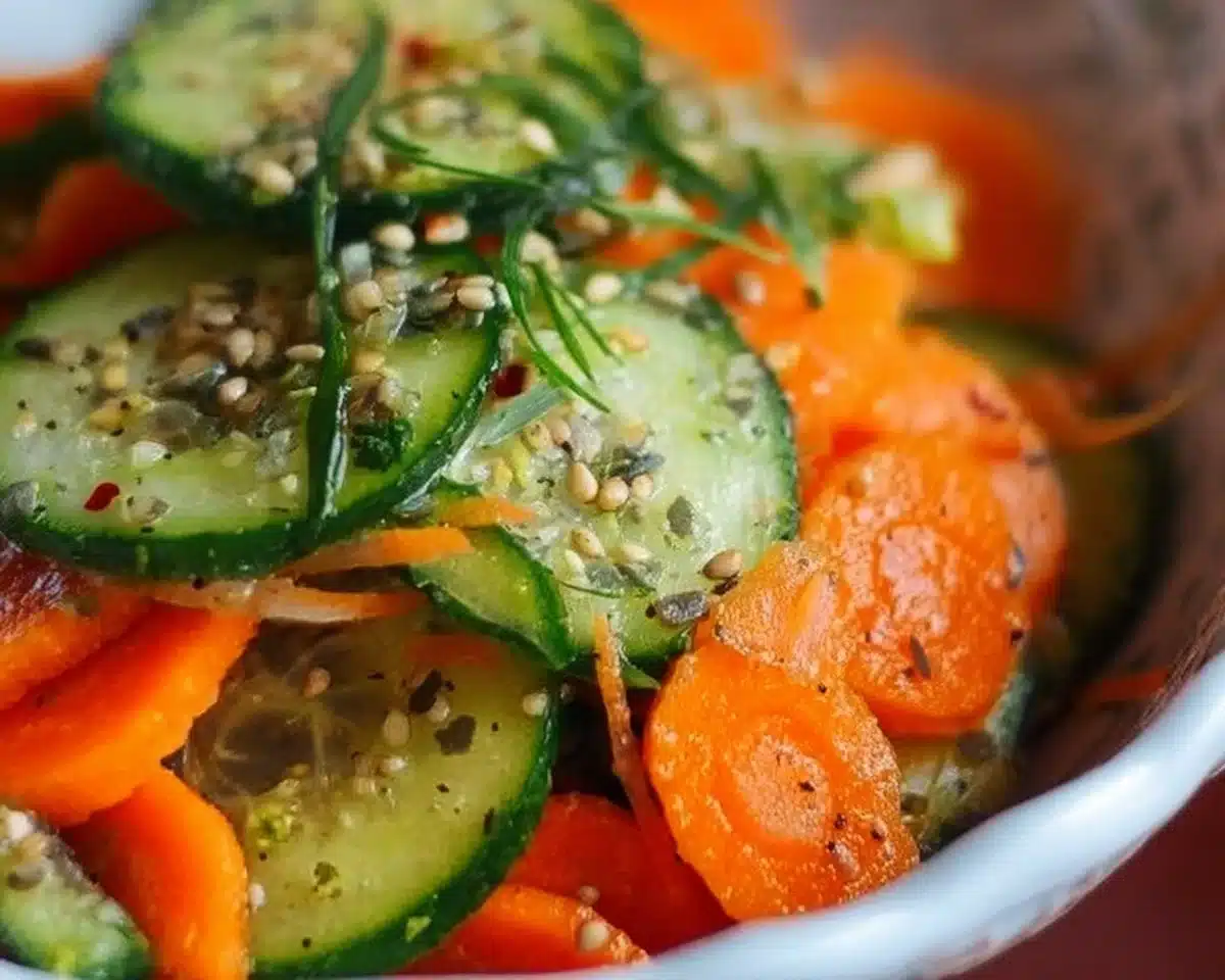 Carrot and Cucumber Salad