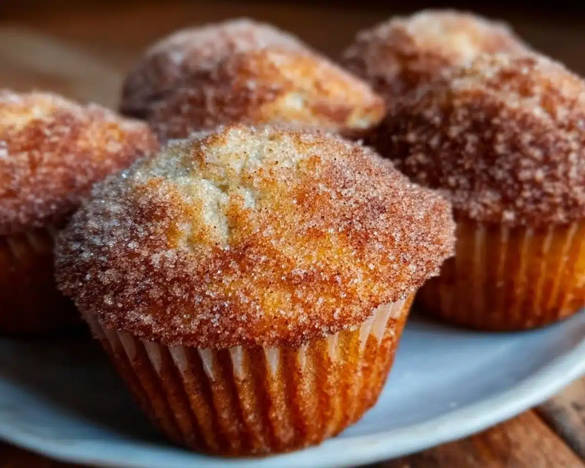 Cinnamon Sugar Donut Muffins