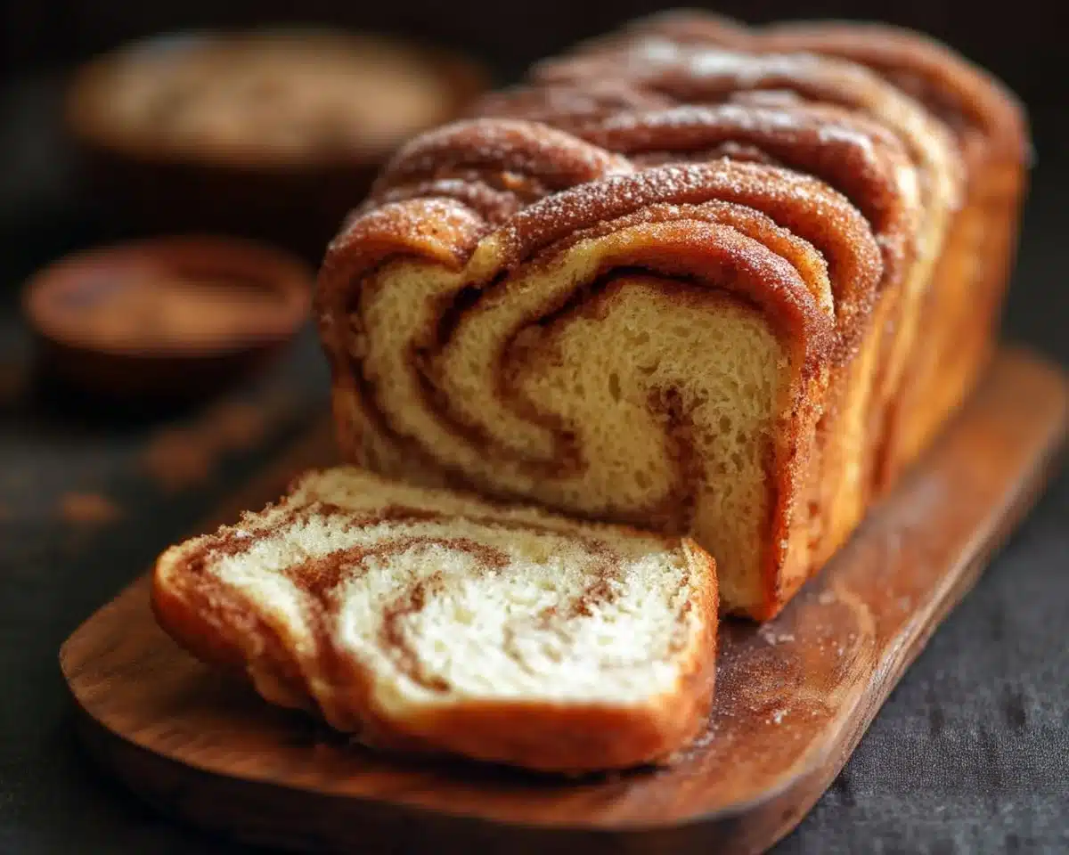 Cinnamon Swirl Donut Bread