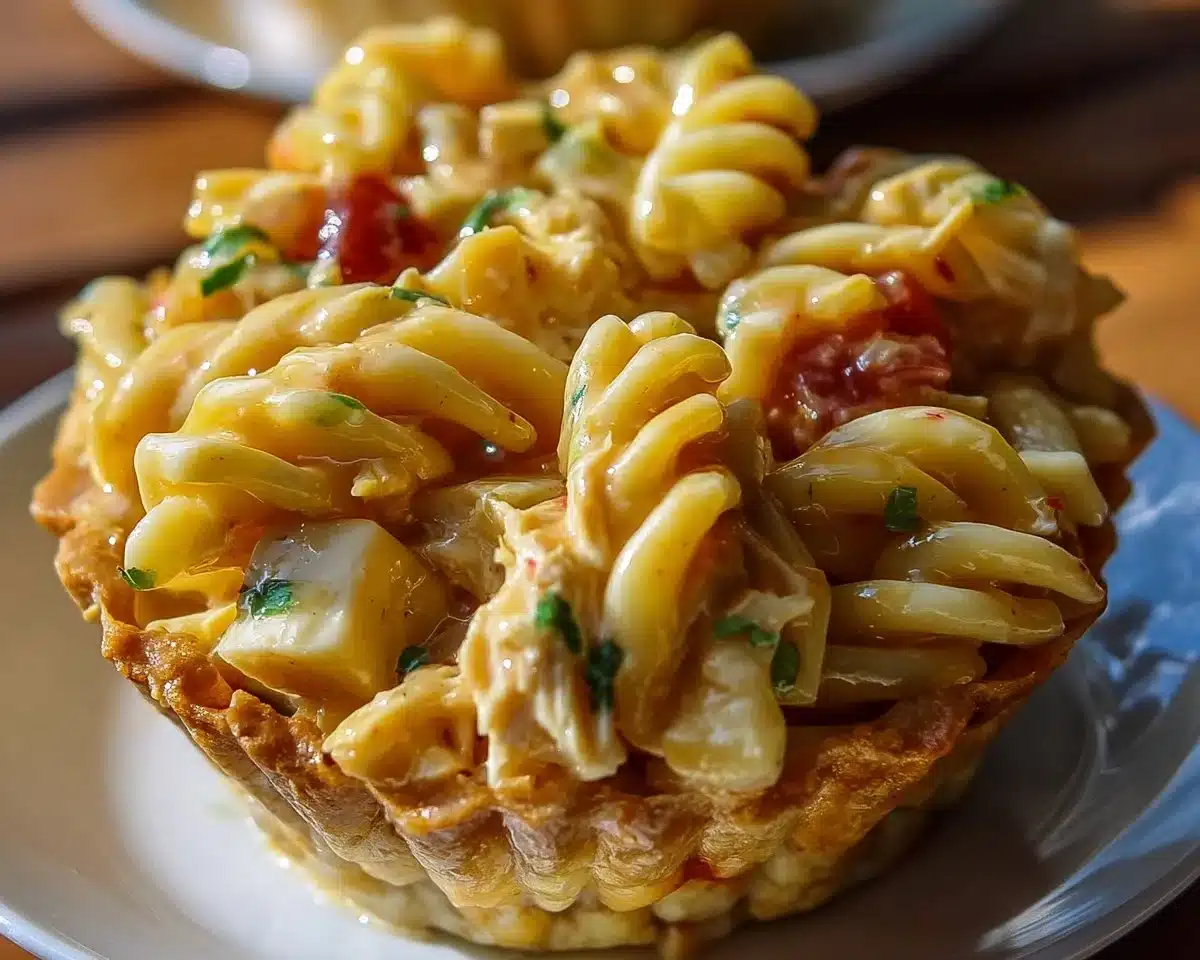 Creamy Cajun Crab Pasta Salad