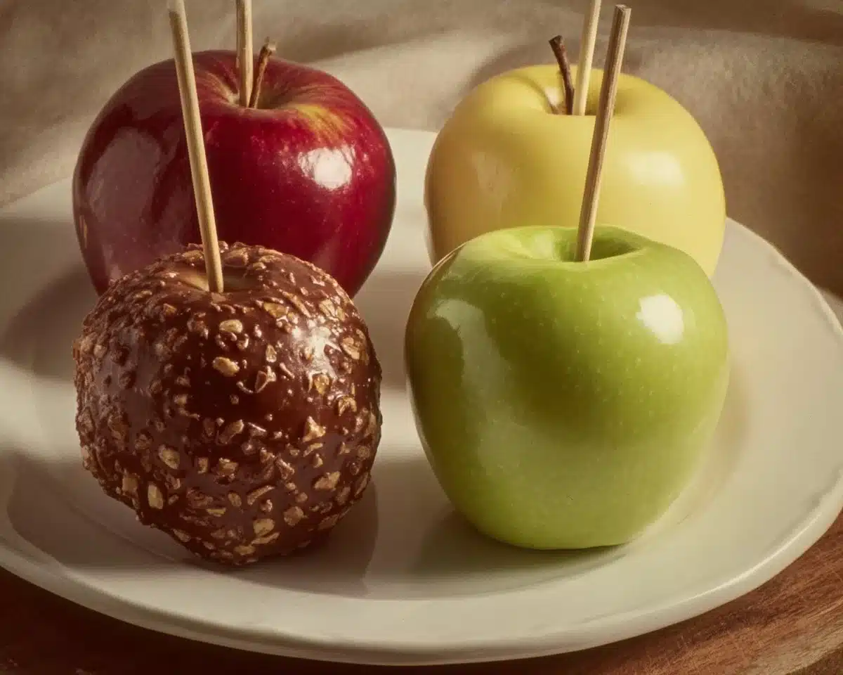 Gourmet Apple Trio featuring three delicious apple varieties