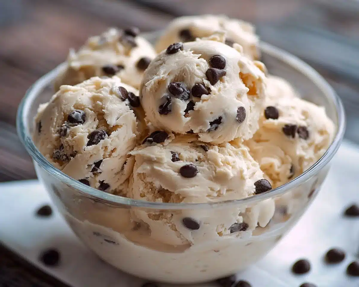 Healthy Greek yogurt cookie dough for delicious guilt-free snacking