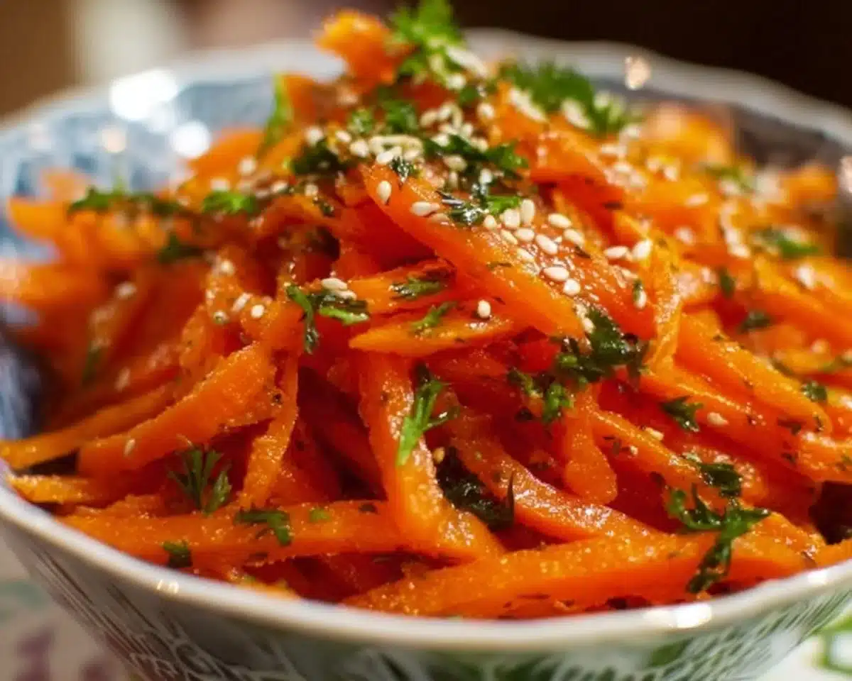 Spicy Korean Carrots
