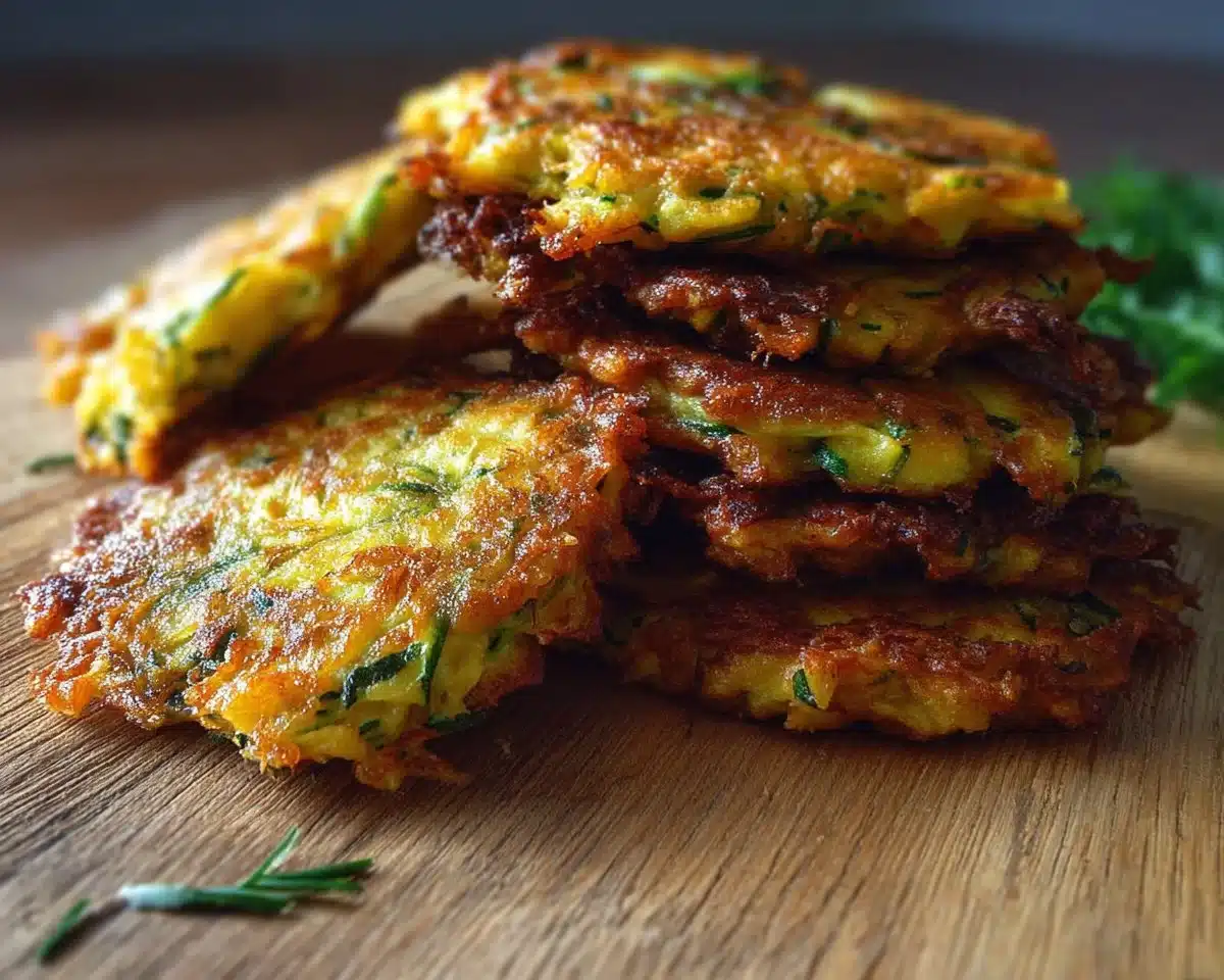 Zucchini-Carrot Fritters