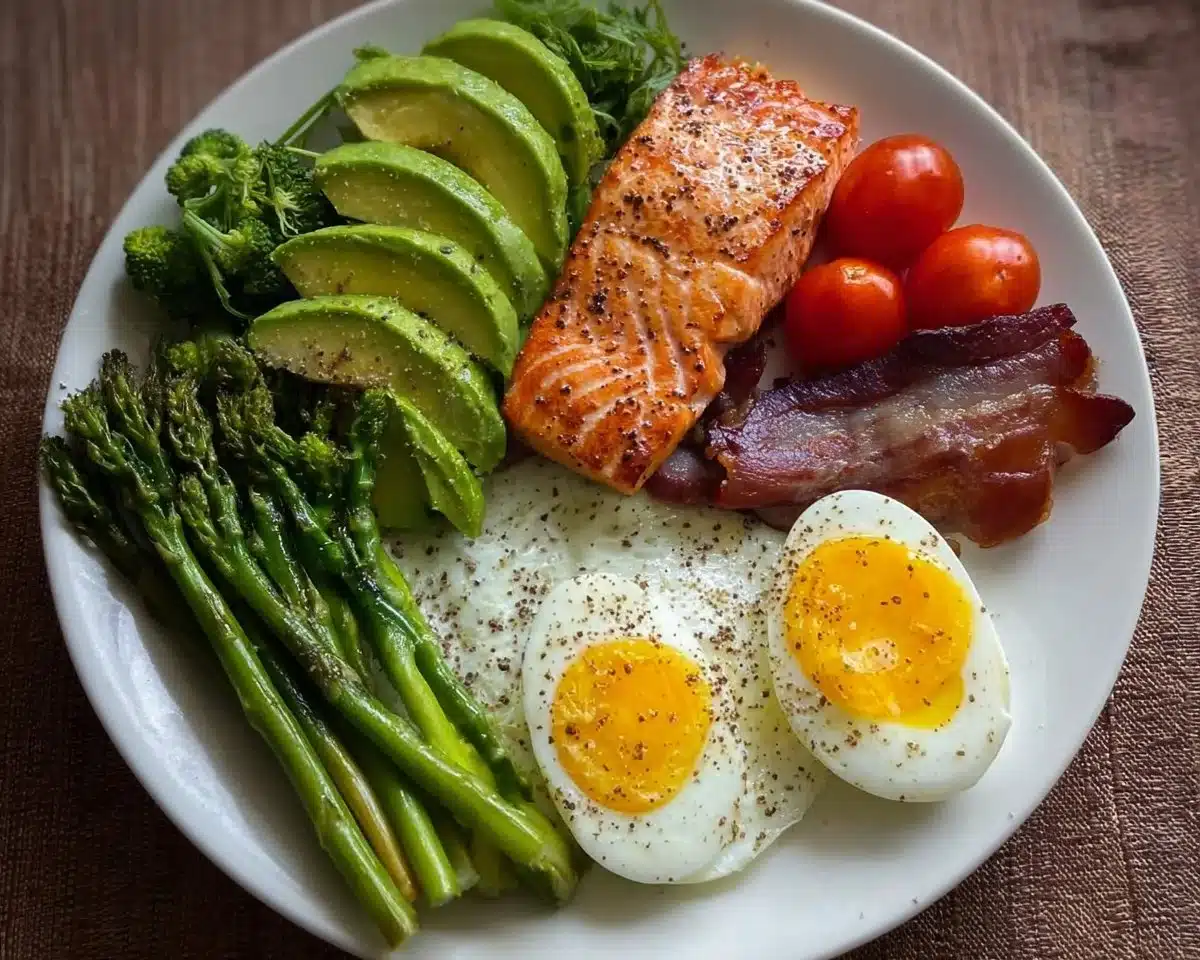 A Simple Plate of Keto Goodness