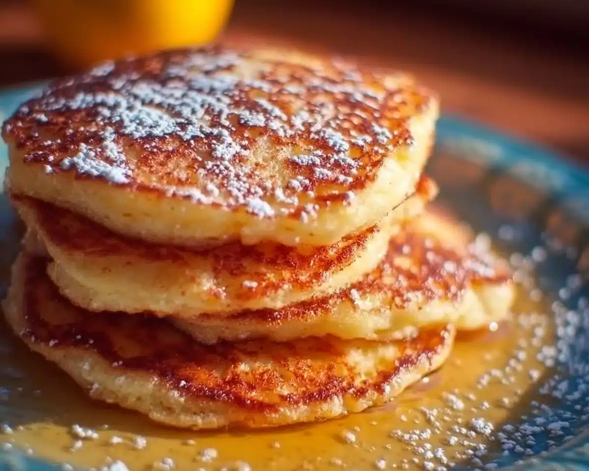 Apple Yogurt Pancakes
