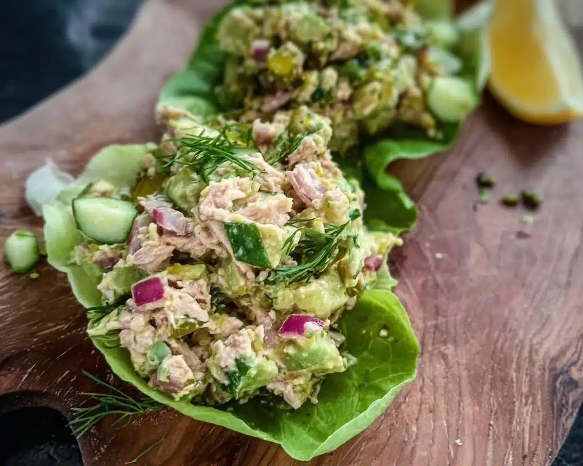 Avocado Tuna Salad