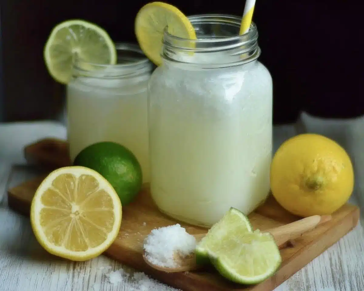 Brazilian Lemonade with Coconut – My Recipe Treasures
