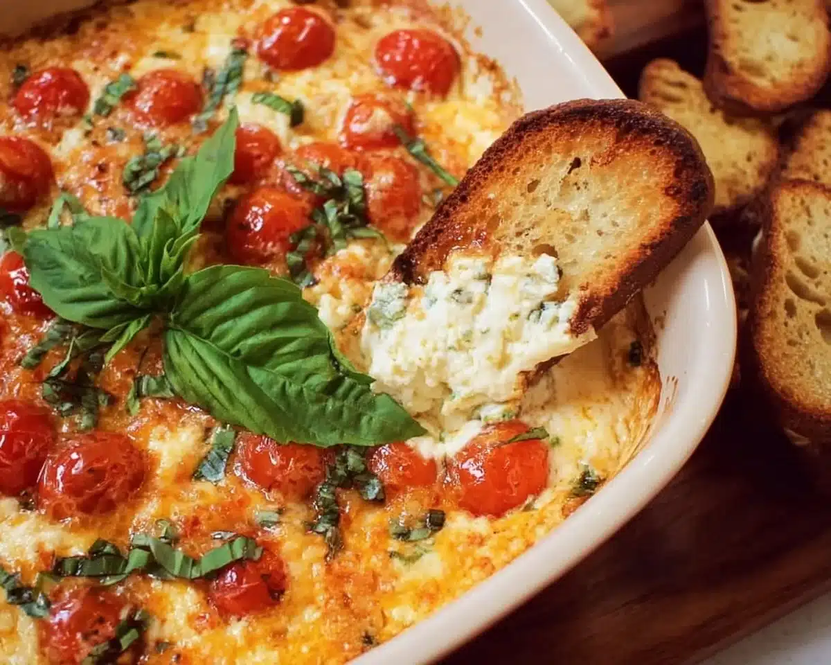 Caprese Cheese Dip