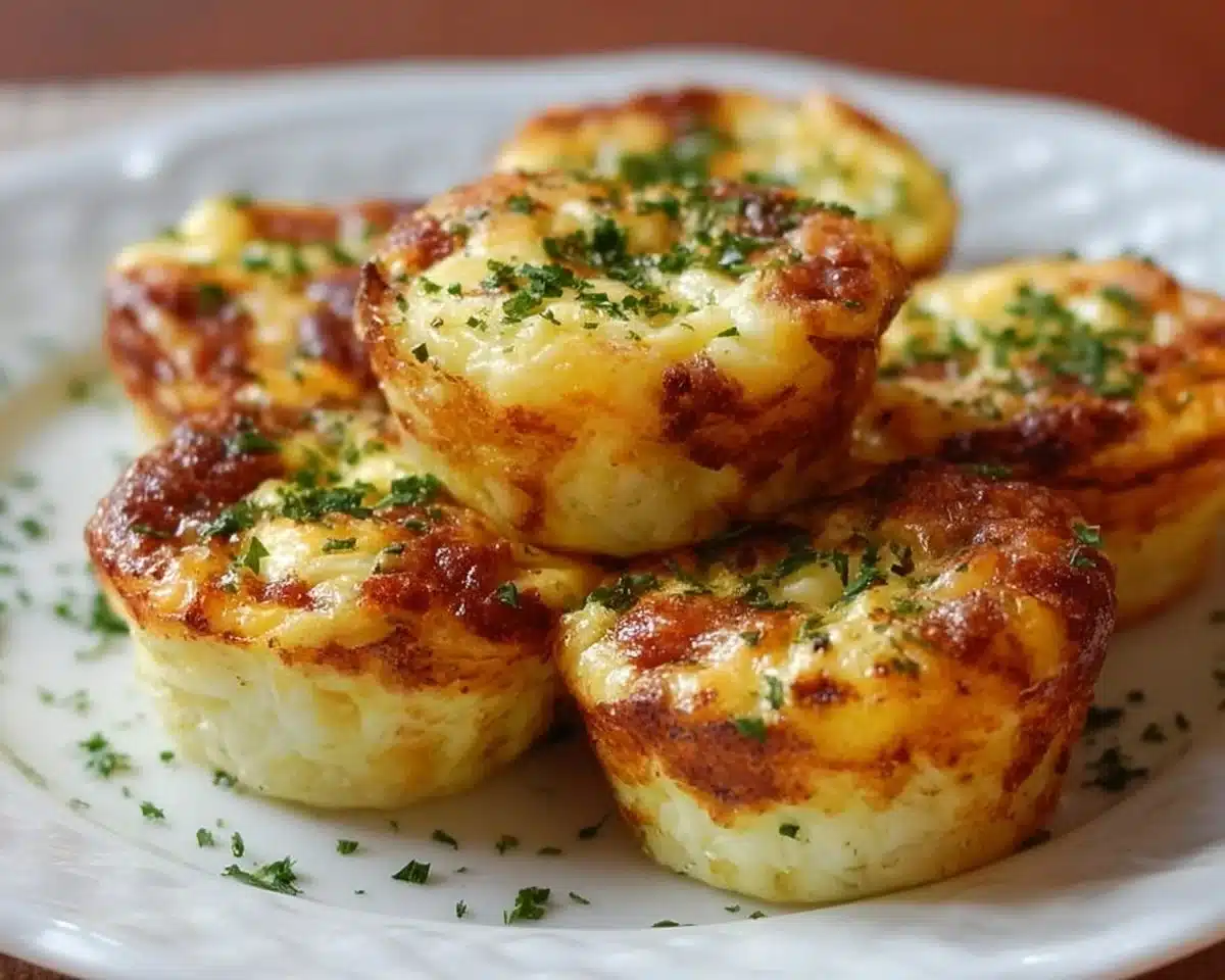 Cheesy Muffin Tin Cottage Cheese Egg Bites