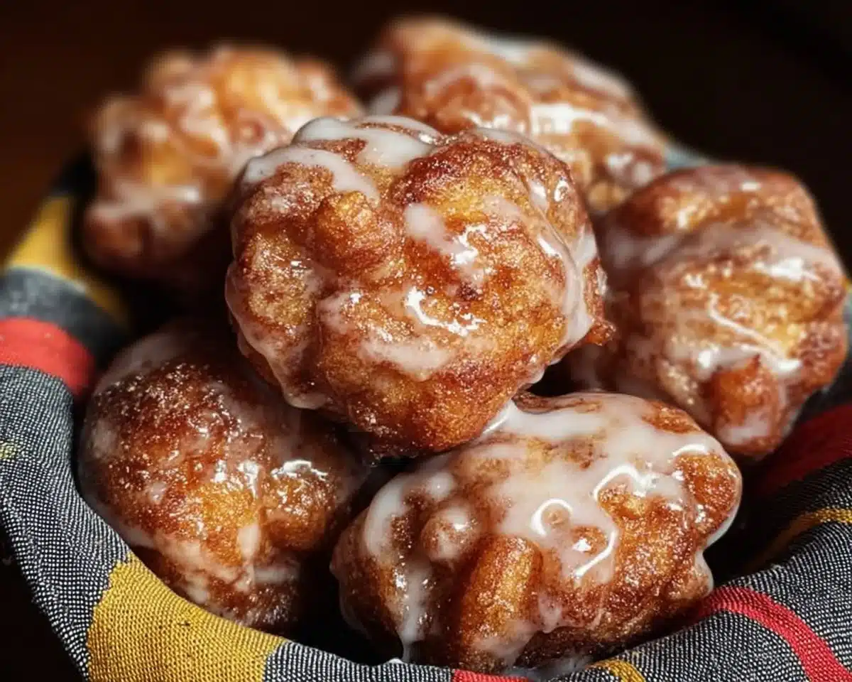 Cinnamon Apple Fritters