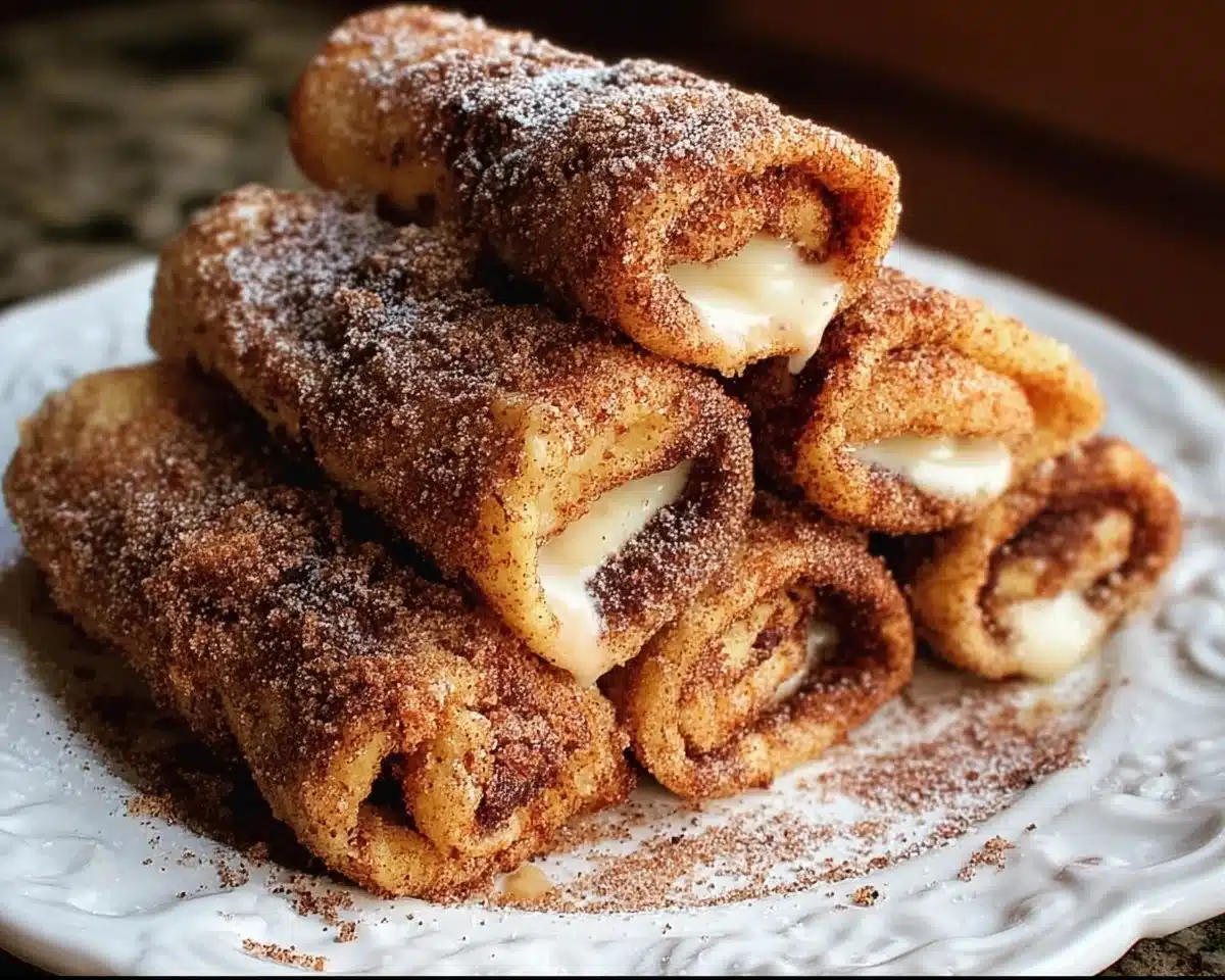 Cinnamon French Toast Roll Ups