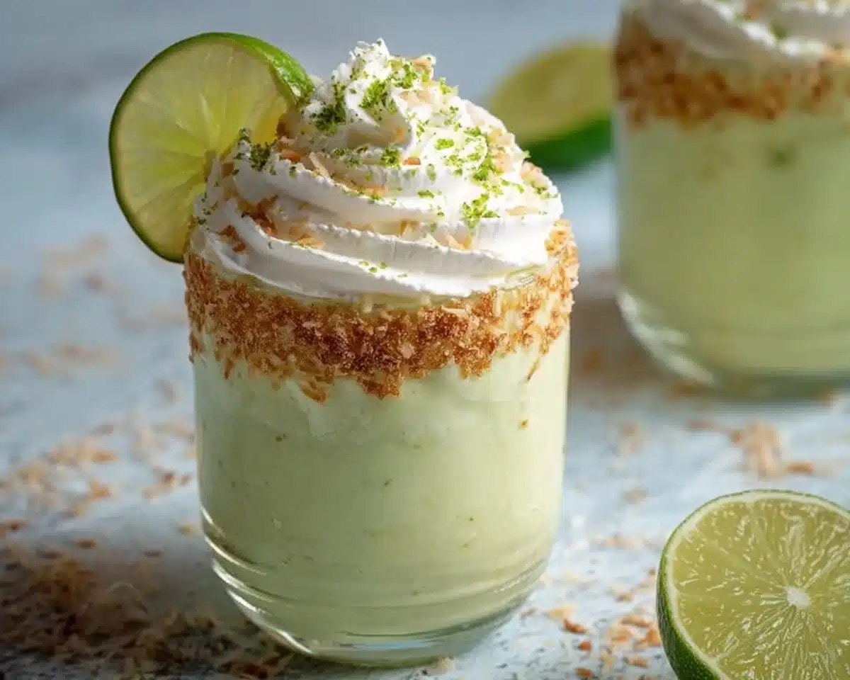 Creamy Coconut Key Lime Pie Smoothie