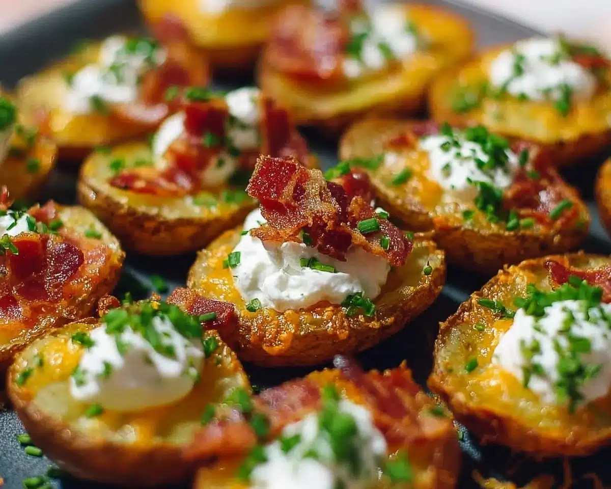 Crunchy Mini Potato Skins