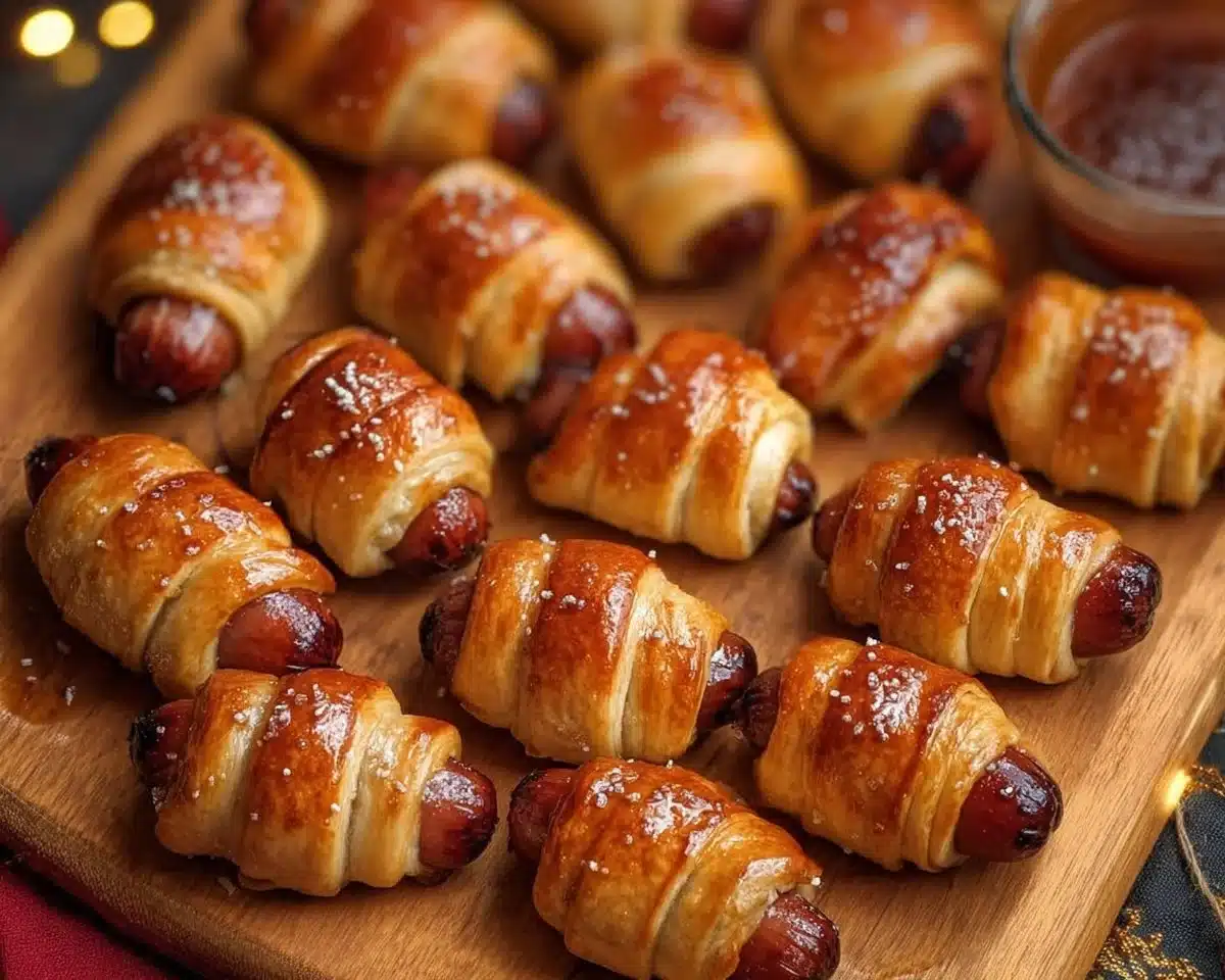 Glazed Pigs in a Blanket
