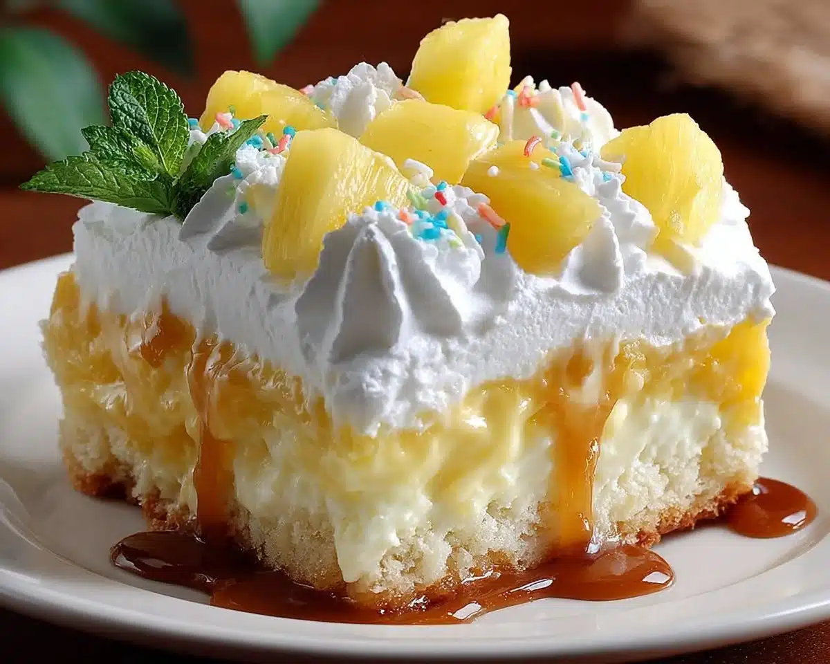 Hawaiian Poke Cake