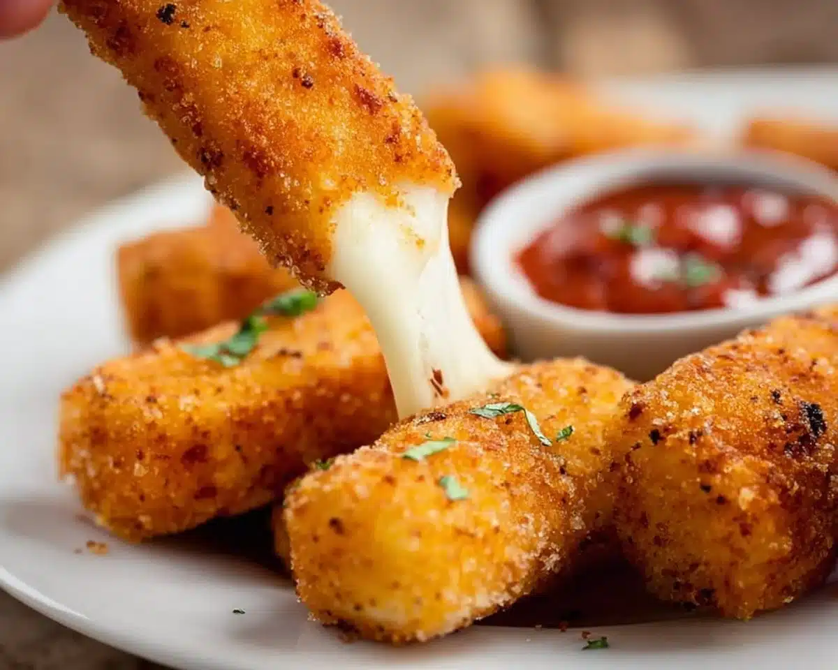 Homemade Mozzarella Cheese Sticks
