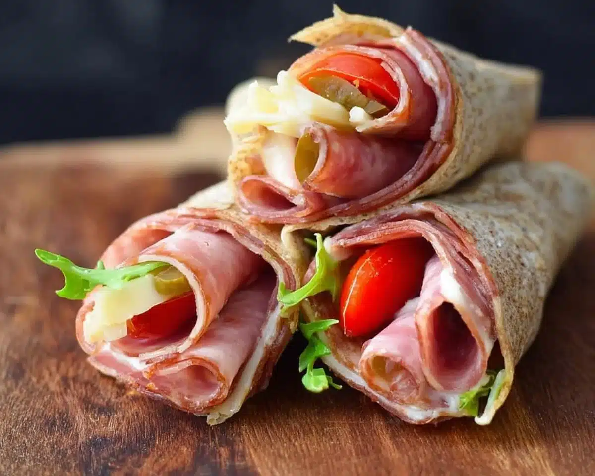 Italian Sub Roll-Ups