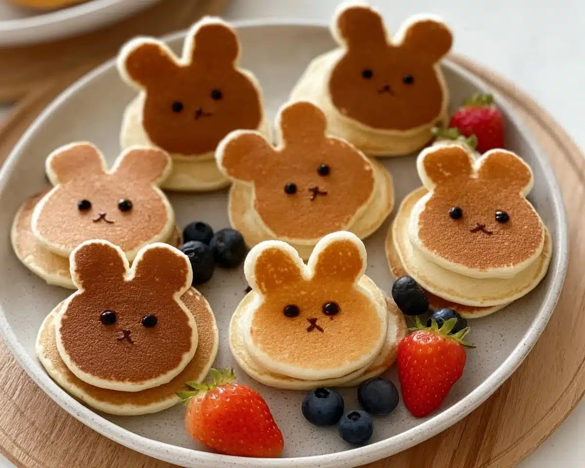 Michael Tran on Instagram: “let’s make mini miffy pancakes 🥞🐰 part 2 of my mini pancake series ✌️ which character do you want to see next? pancake recipe – 2/… | Cute baking, Kawaii cooking, Yummy food”