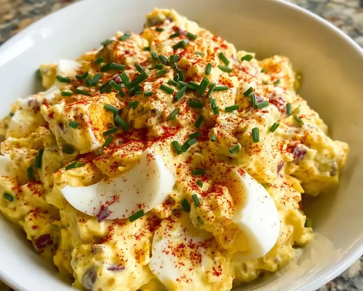 Quick Keto Deviled Egg Salad