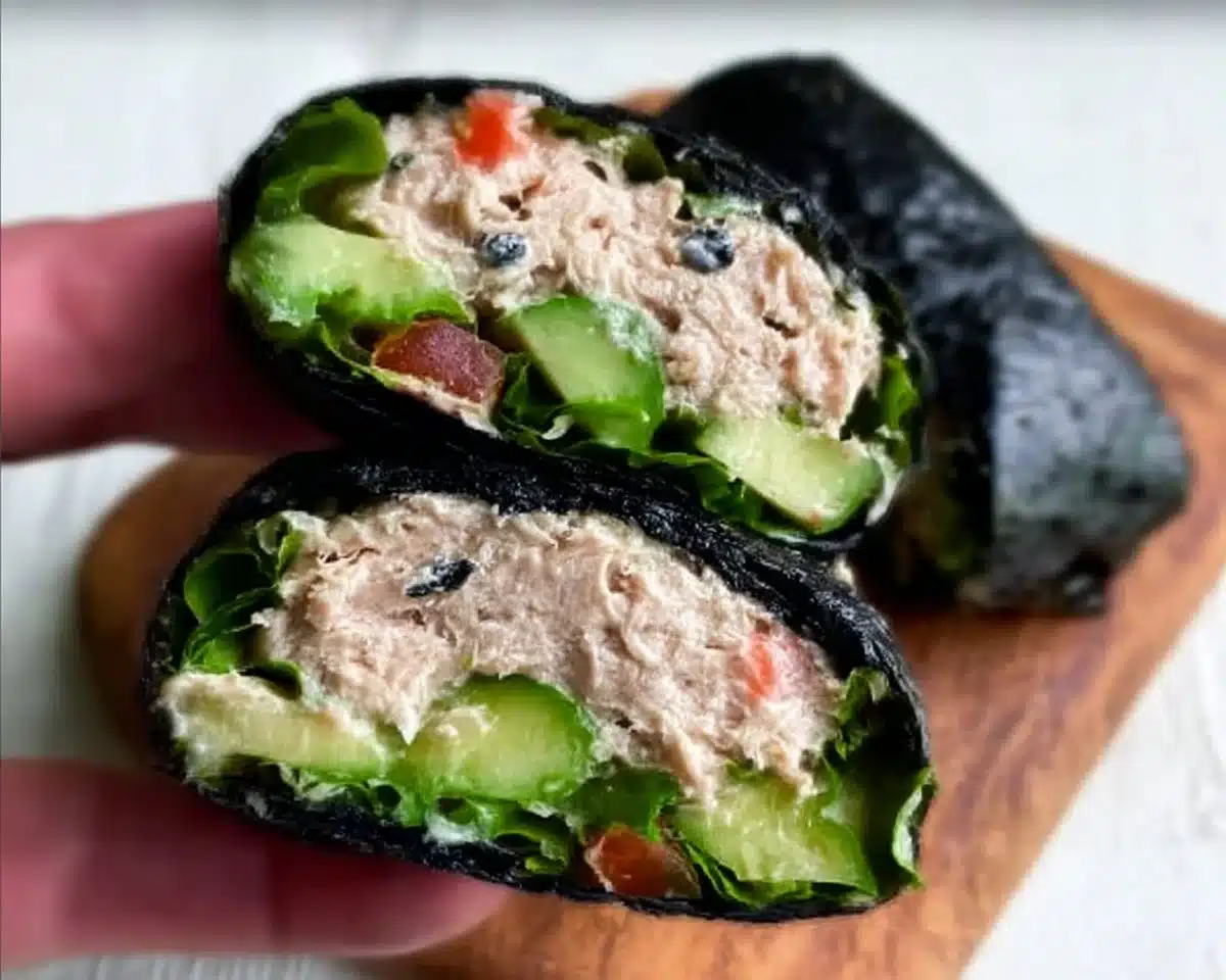 Tuna Salad Nori Wraps