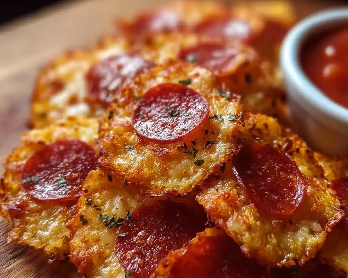 2 Ingredient Pizza Chips