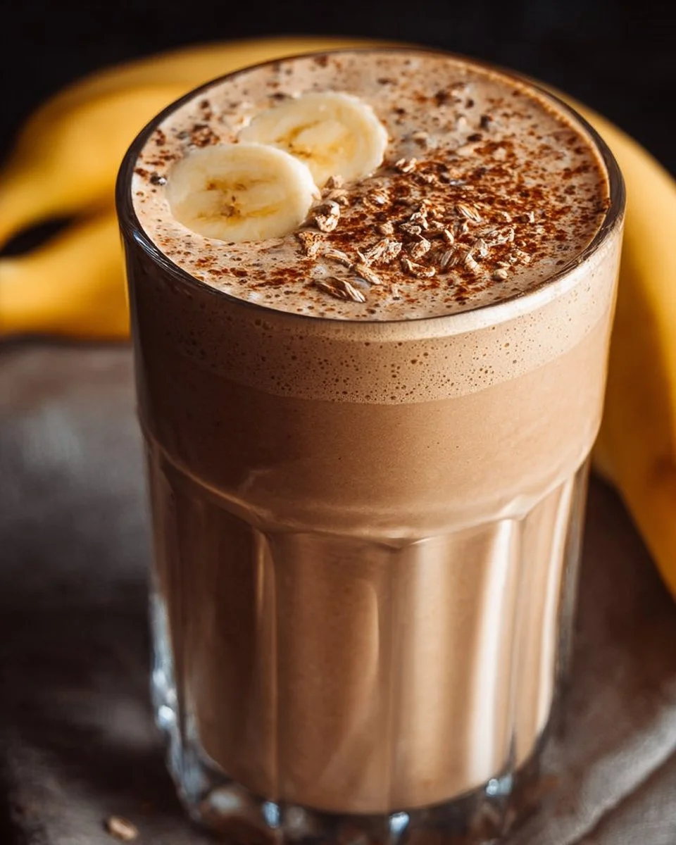 Banana Protein Coffee Smoothie