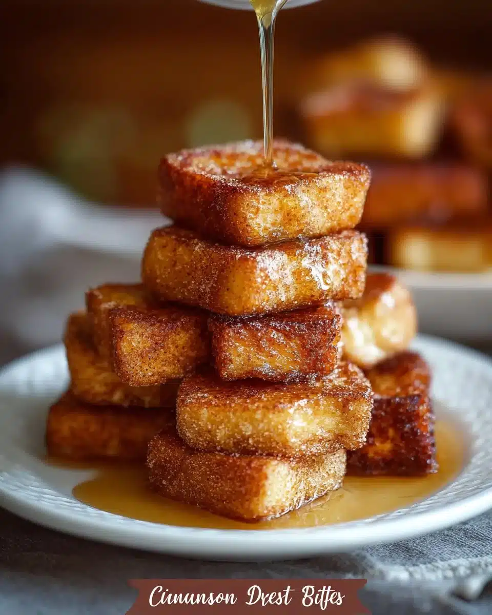 Cinnamon French Toast Bites