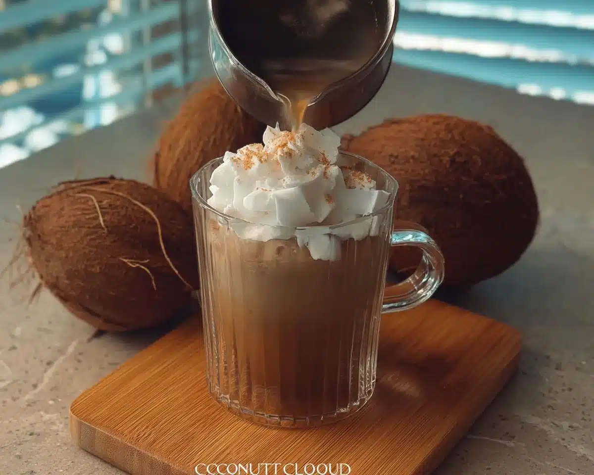 Coconut Coffee Cloud - Delicious coffee blended with coconut flavor