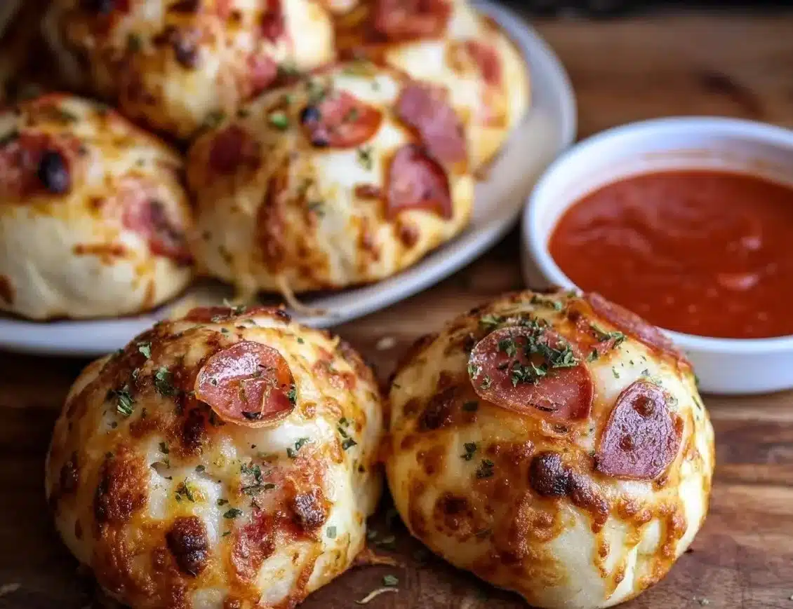 Easy Pizza Bombs