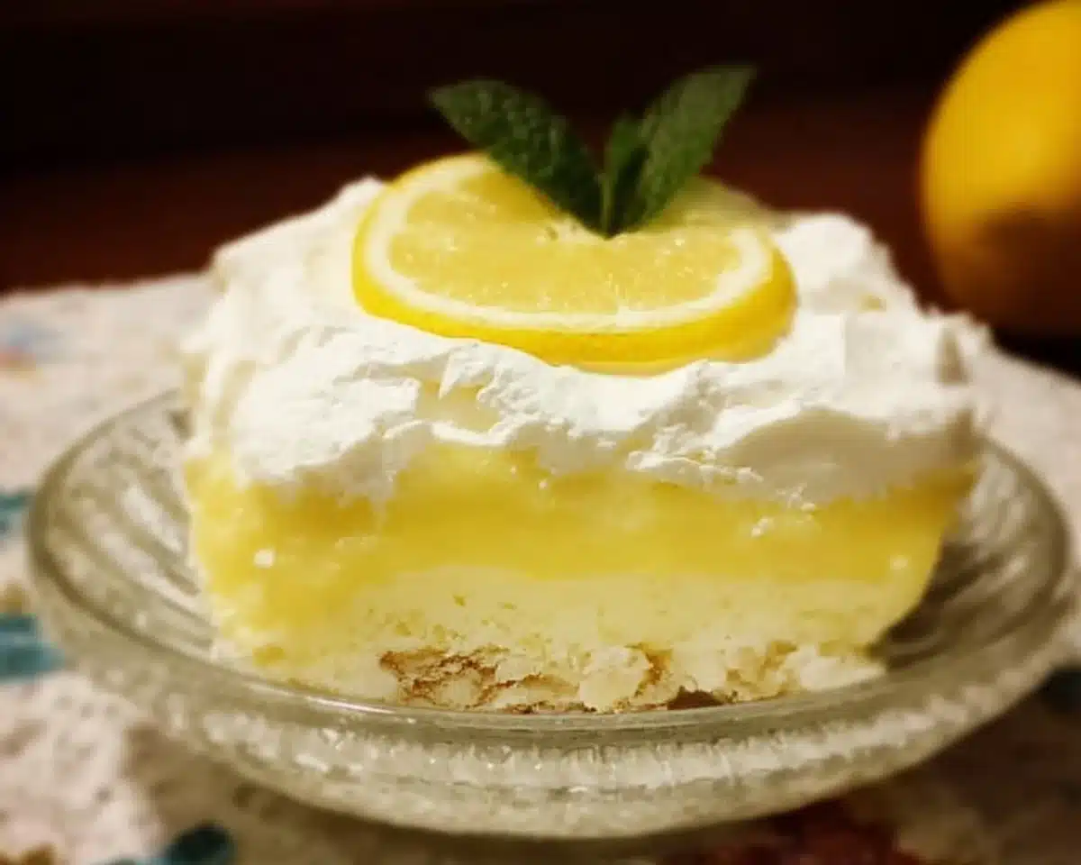 Lemon Lush Dessert