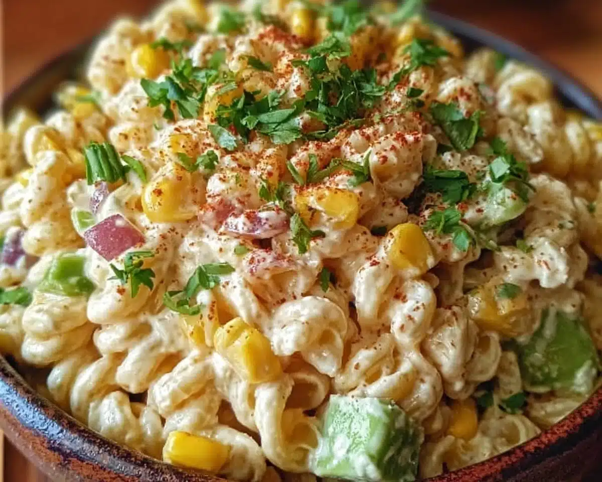 Mexican Street Corn Pasta Salad