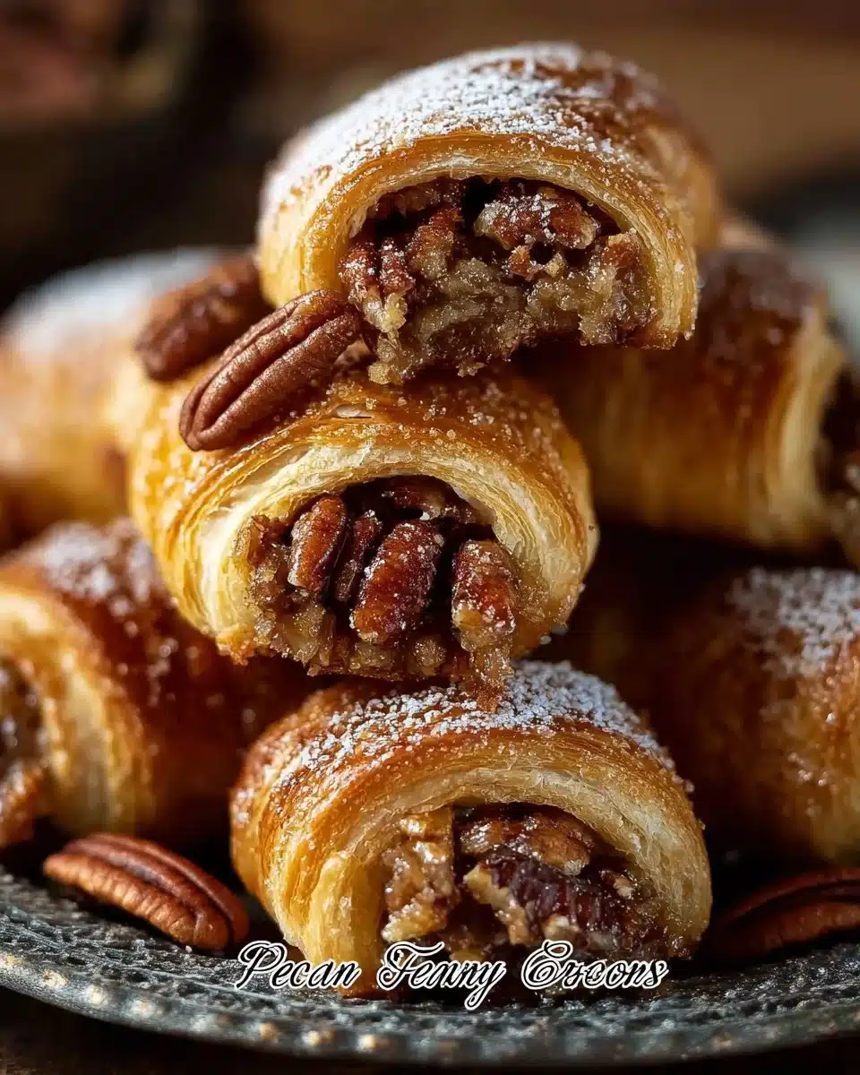 Pecan Pie Crescents