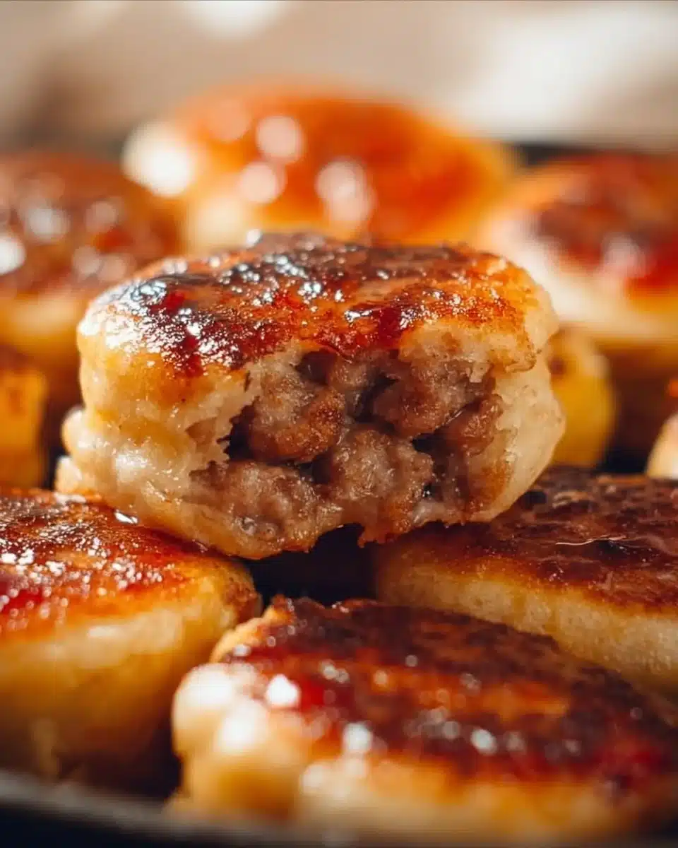 Sausage Pancake Bites