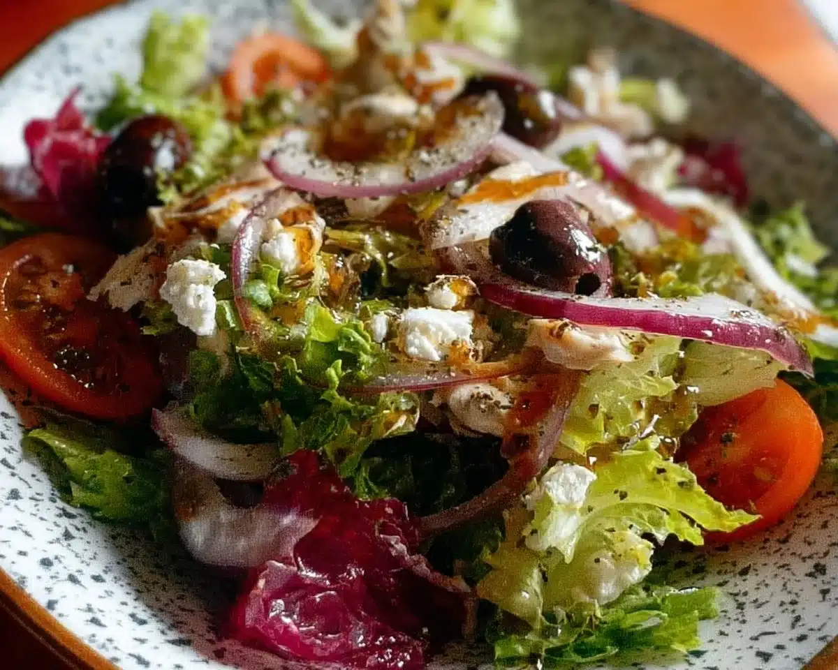 Delicious bowl of the best salad with fresh ingredients and vibrant colors