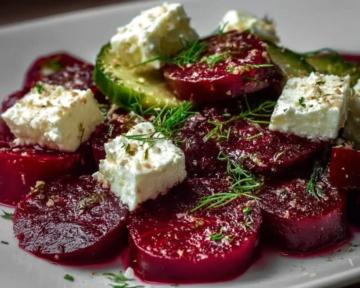Vibrant Beet and Feta Salad