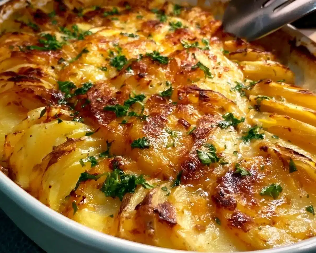 Cheesy Easy Scalloped Potatoes