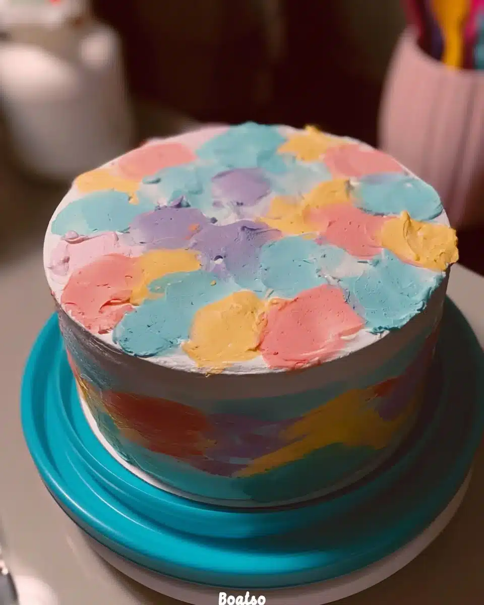Colorful Decorated Cake
