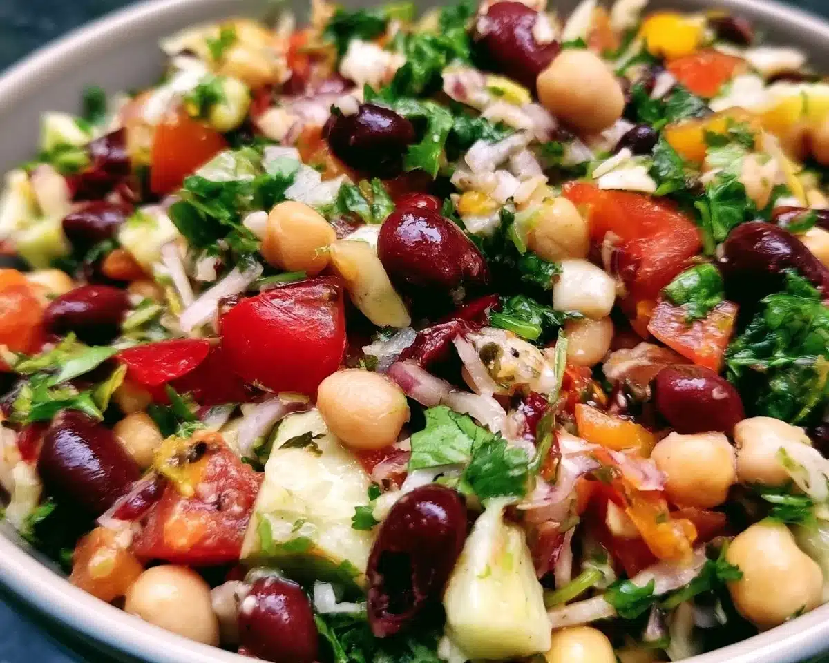 Mediterranean Bean Salad