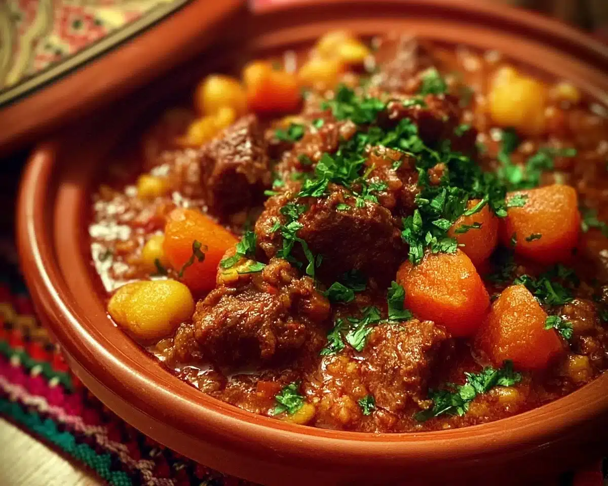 Moroccan Beef Stew
