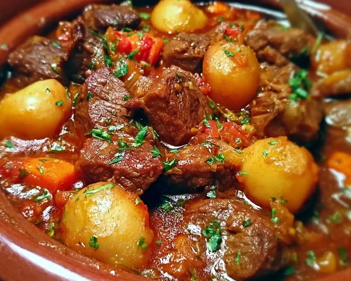 Moroccan Beef Stew (Beef Tagine)