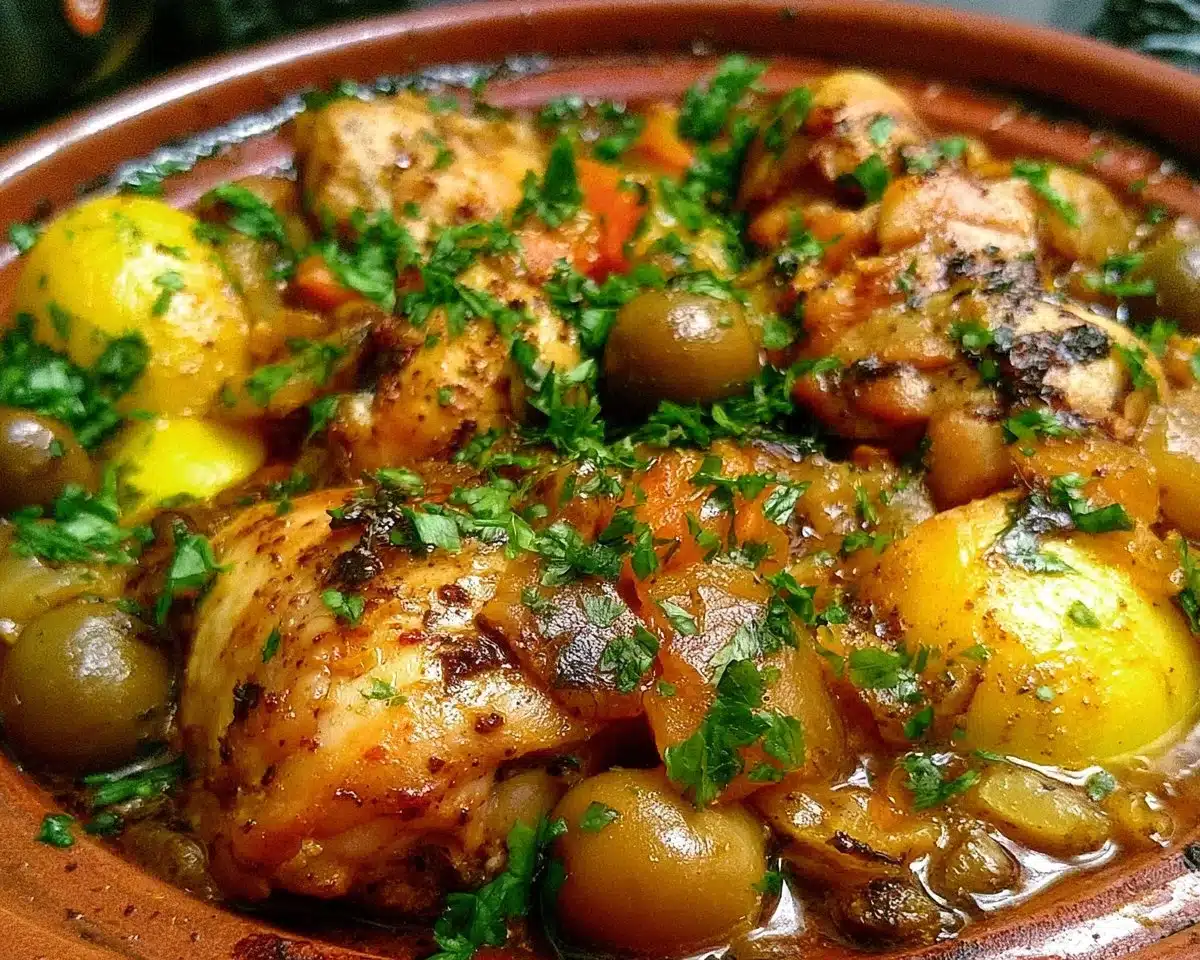 Moroccan Chicken Stew