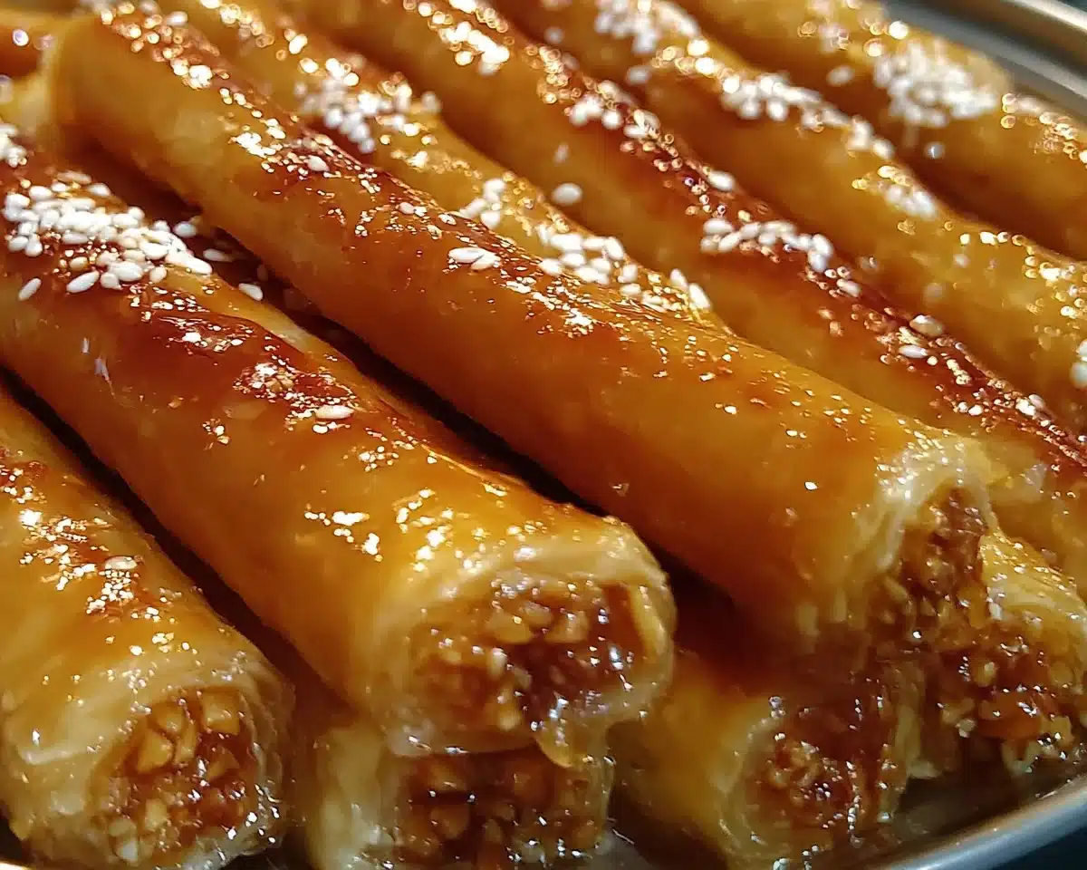 Moroccan Honey Almond Cigars showcasing their rich flavors and traditional packaging.