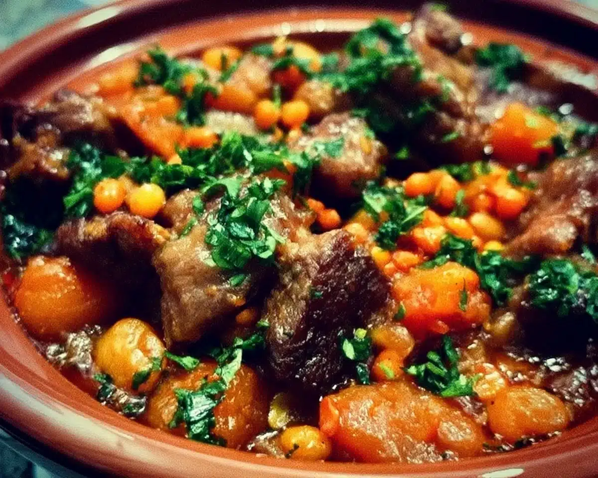 Moroccan Lamb Stew